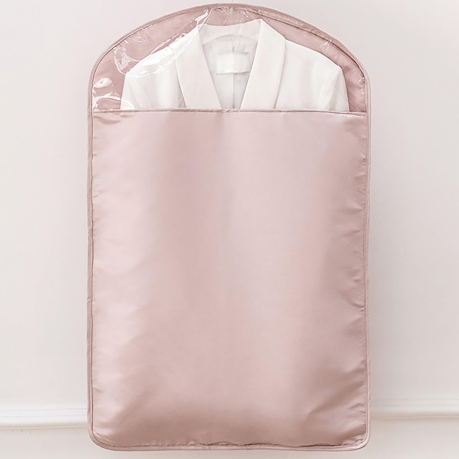 Bolsas protectoras de tela para almacenamiento de armario y guardarropa, bolsas con cremallera para abrigos, chaquetas y camisas