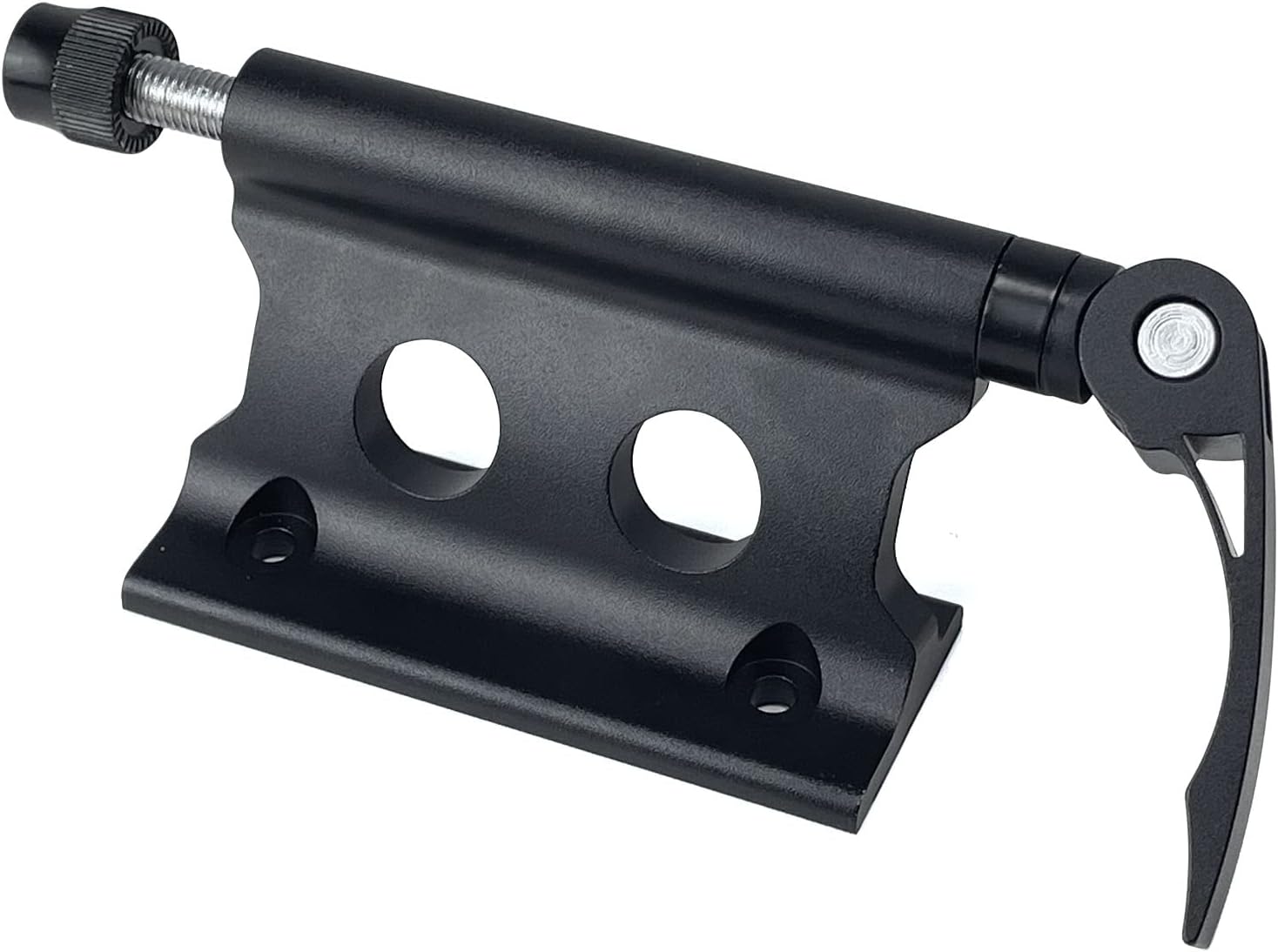 Sutekus Bike Fork Mount Universal Quick Release Fork Block Mounts Bicycle Car Roof Mount Rack for Truck Trailer Vans Vehicles (Black)