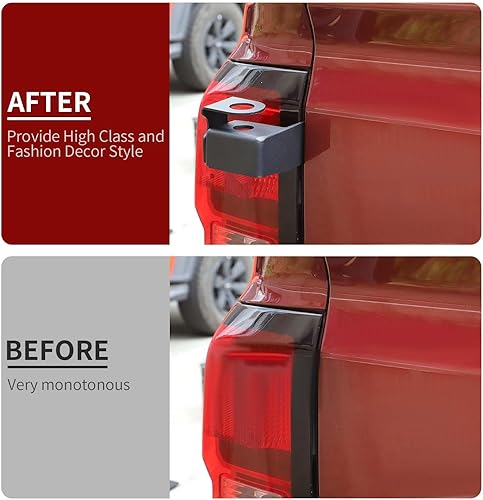 Miniatura 4 de Linskip Soporte de radio de metal para portón trasero compatible con Chevrolet SilveradoGMC Sierra 2014-2018, soporte de antena Silverado cb,