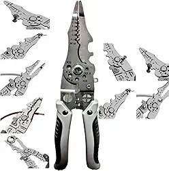 Alicate Multifuncional Eletricista Decapador Fios Crimpador