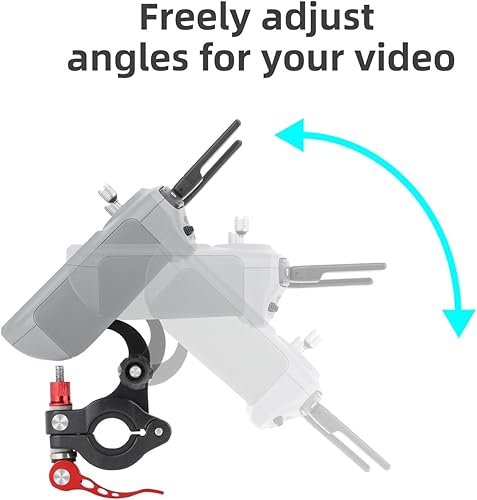 Miniatura 6 de BTG DJI RC 2 Soporte de control remoto en bicicleta Soporte de montaje para bicicleta DJI Mavic 4 Pro/Flip/Mavic Air 3S/Mini 4 Pro Compatible con
