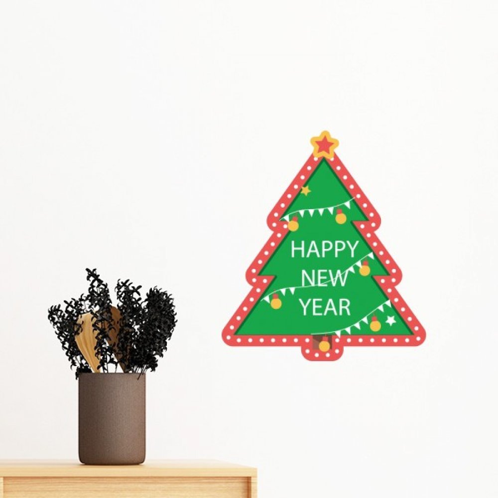 Sticker mural Joyeux Noël pour créer une ambiance magique en famille à la maison