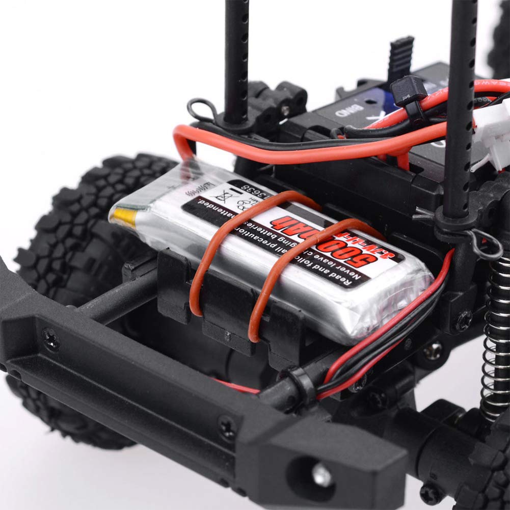 Crawler RC 1/24 per D90, Fuoristrada 4WD con Luci a LED (136240 Risposta di categoria)