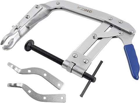 KZINO 8inch Valve Spring Compressor, Universal Automotive Engine Valve Spring Compression Tool