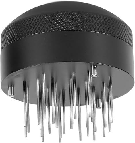 Miniatura 3 de Distribuidor de café con aguja, distribuidor de café de aleación de aluminio de 2.008 in/2.087 in/2.283 in, herramienta niveladora de polvo de café,