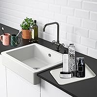 Vista 7 de Bandejas de comida rápida de 10 x 14 pulgadas, popote de trigo, bandeja rectangular para servir, bandeja de almuerzo y cena, bandejas de cafetería