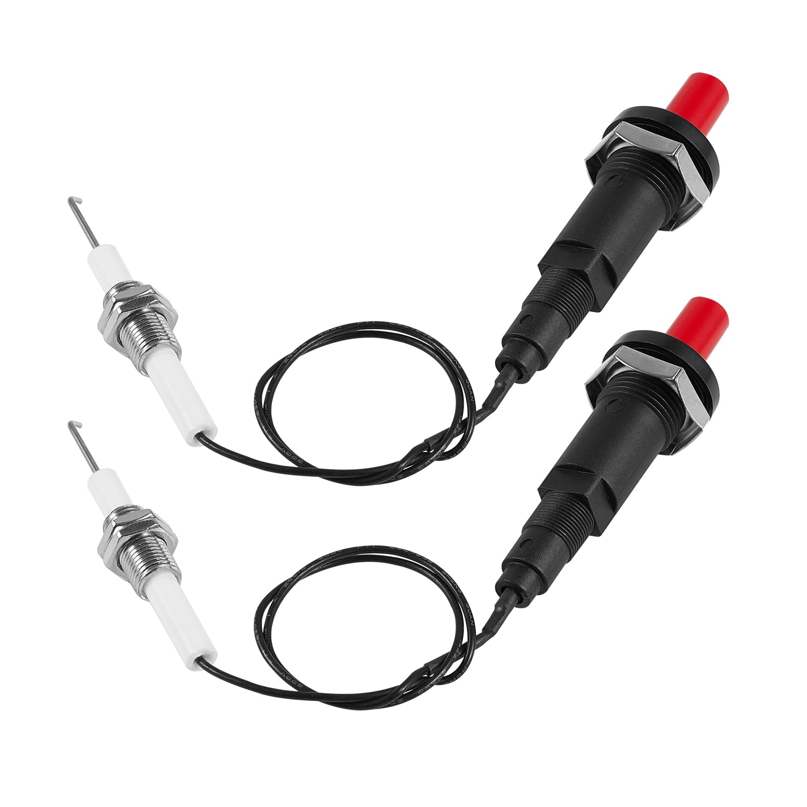 NC 11.8” Long Piezo Spark Ignition, Propane Push Button Piezo Igniter Kit, Gas Grill/Range/Heater/Stove Spaker Generator Ignition Set