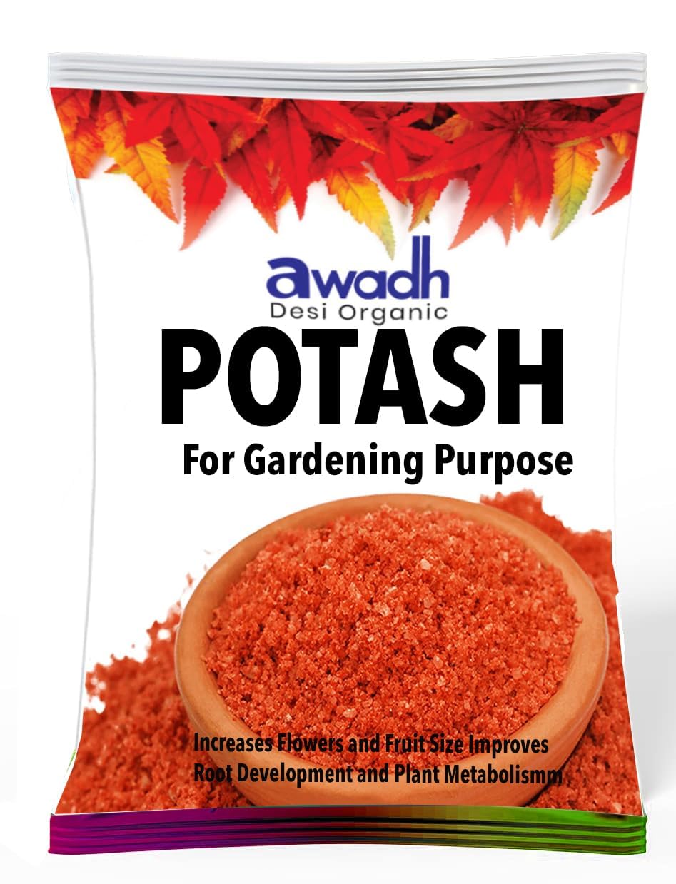 Potash Essential Fertilizer For Gardening Root Vegetables Such As Carrots | Parsnips, Peas, Beans And Others Fruits/Vegetables/Plant Fertilizer (200)