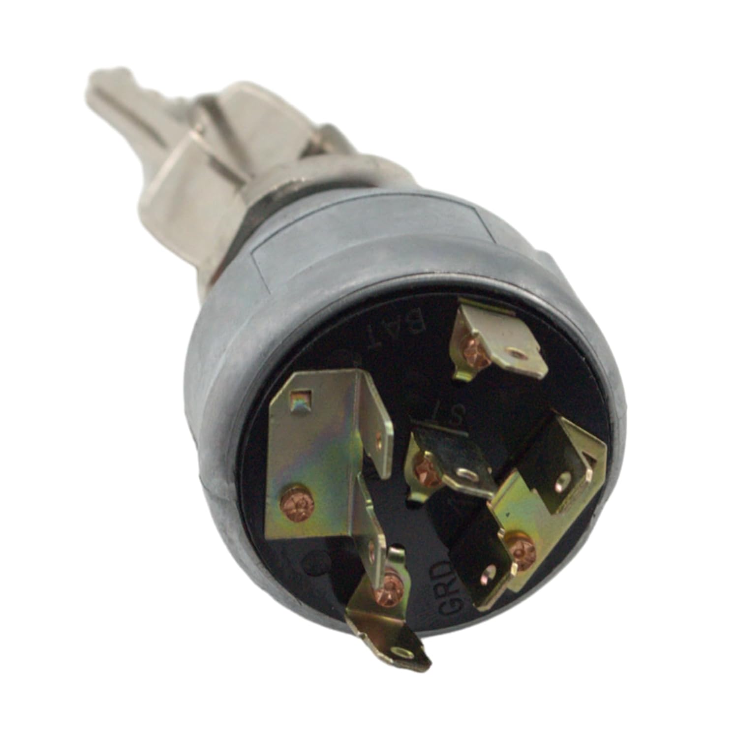 BUYMACHINERYPARTS AT195301 Ignition Switch Compatible with John Deere 250 2350 2355 2440 2520 2550 2555 210C 210K 210LE 210LJ 300D 310C 310D 540E 544E 544G 550B 608 610C with 2 Keys
