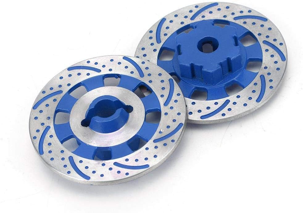 RC Brake Disc, Wheel Brake Disc Rotor Anti Brake Disc Drive Hub Fit for Unlimited Desert Racer UDR 1/7 RC Car(Dark Blue) Model Car Accessories Udr Wheel Hex Rc Parts