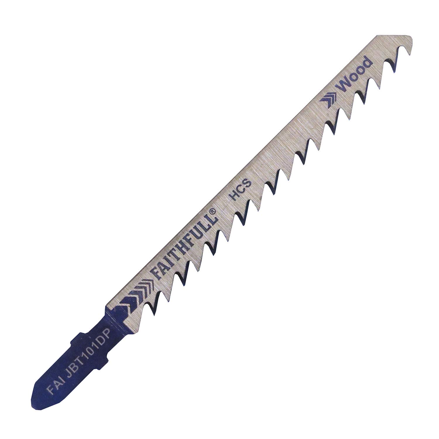 Lames scie sauteuse Faithfull JBT101DP pour accessoires de découpe bois tendre et contreplaqué