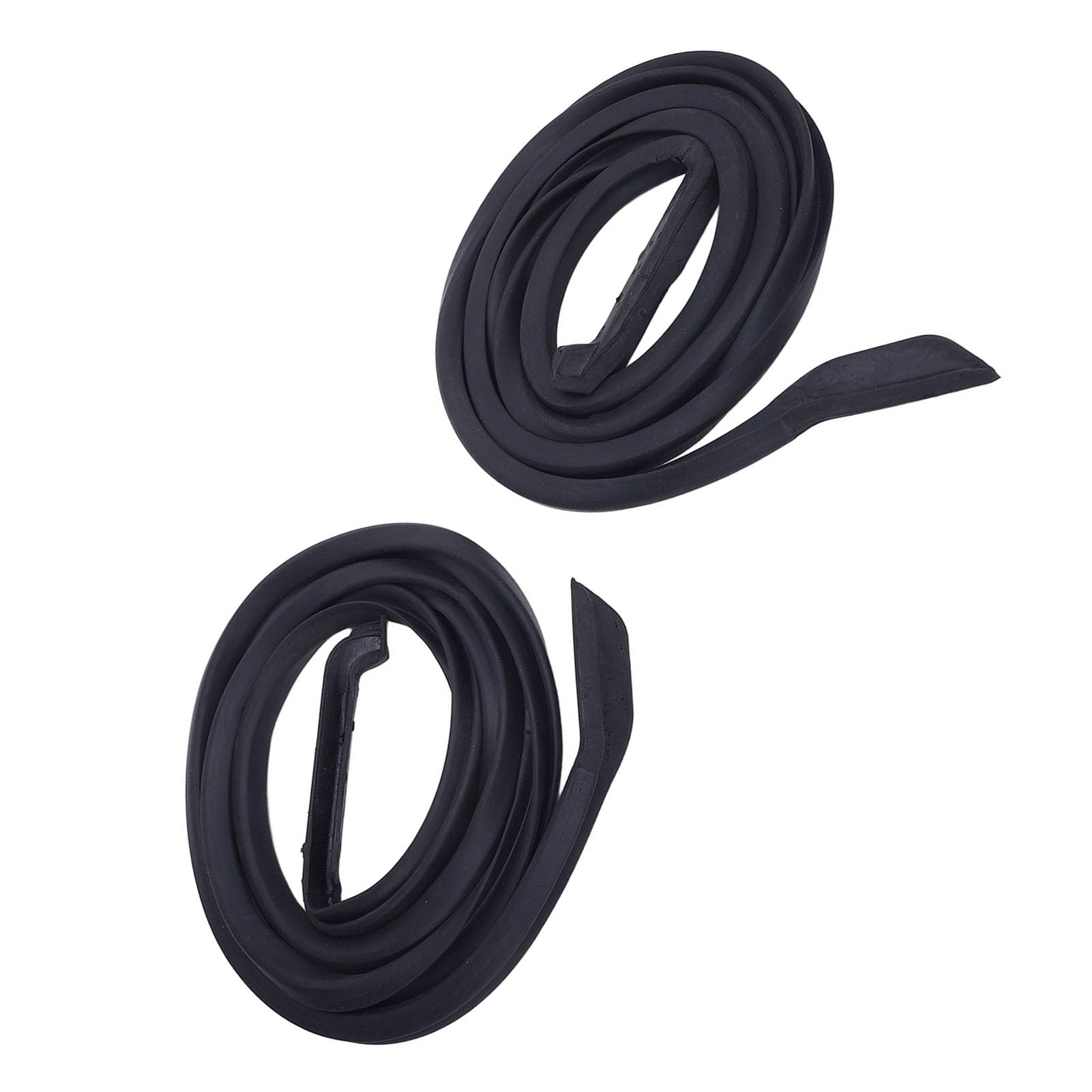 Keenso Guarnizione Protettiva per Portiera Automobilistica, Sostituzione per Capri 1967 1968 OEM C7ZZ6520531A C7ZZ6520530A, Guarnizione in Gomma di Alta qualità con Lampadina Superiore