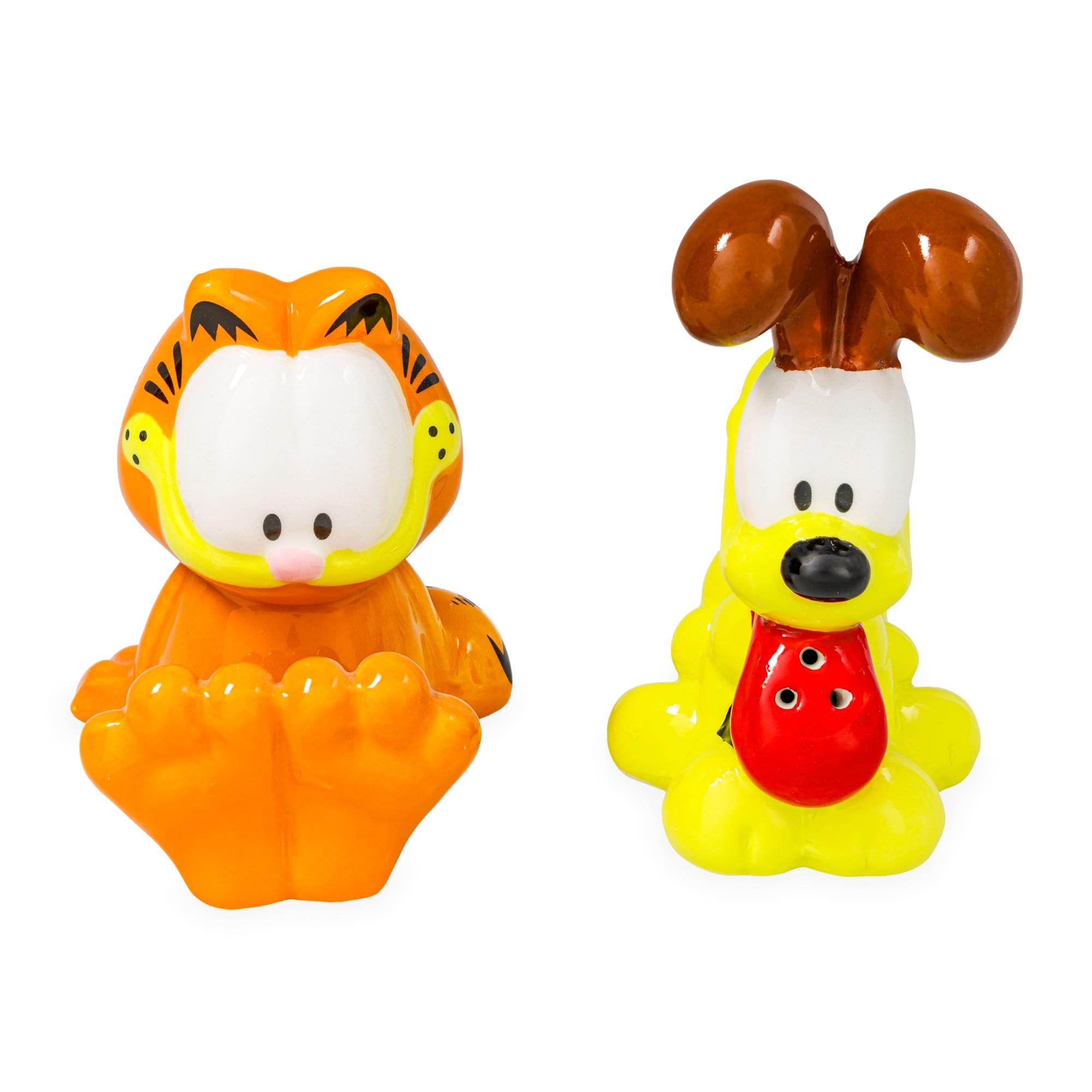 Salière et poivrière Garfield & Odie en céramique sculptée Silver Buffalo