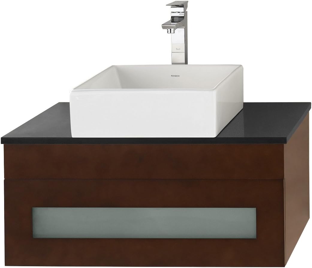 RONBOW Rebecca 33 inch Wall Mount Bathroom Vanity Set in