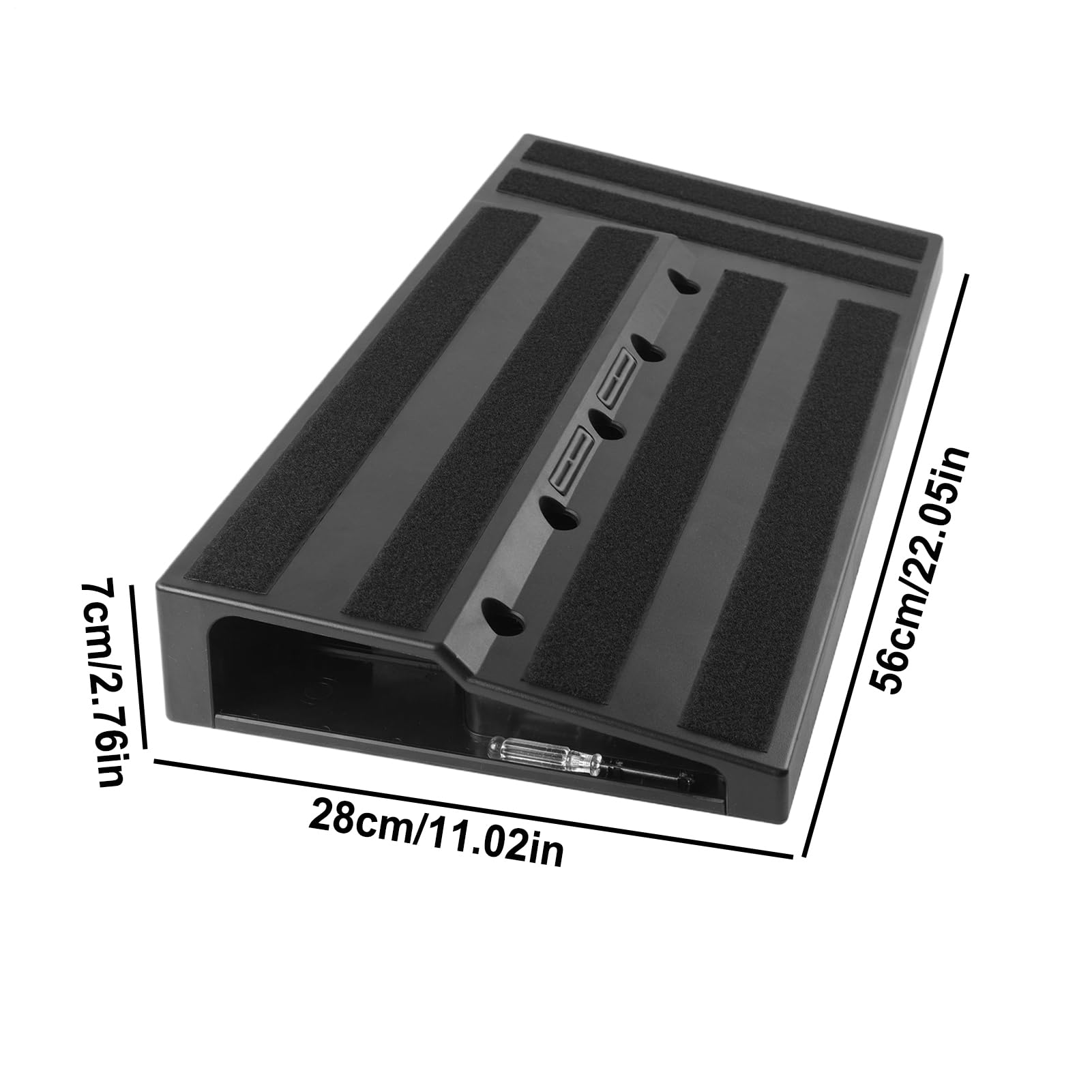 Płyta do pedałów gitarowych, pochylony zasilacz, pedalboard, akcesoria do gitary, przenośny, , basista, akcesoria dla gitarzysty, basisty