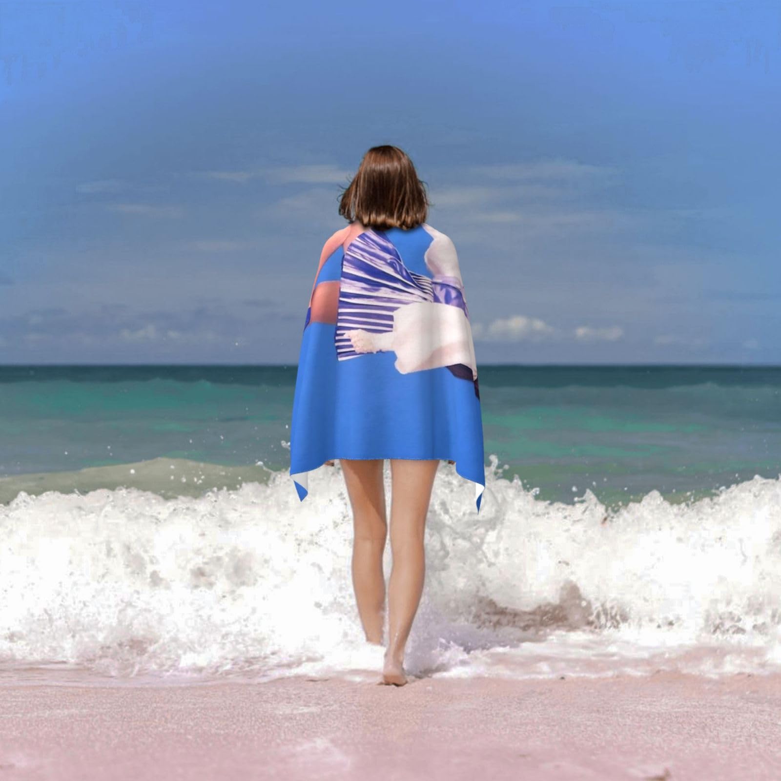 Amazon｜森高千里 バスタオル ビーチタオル タオル スイミングタオル