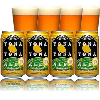 Amazon.co.jp: よなよなエール 350ml 4缶 クラフトビールお試し