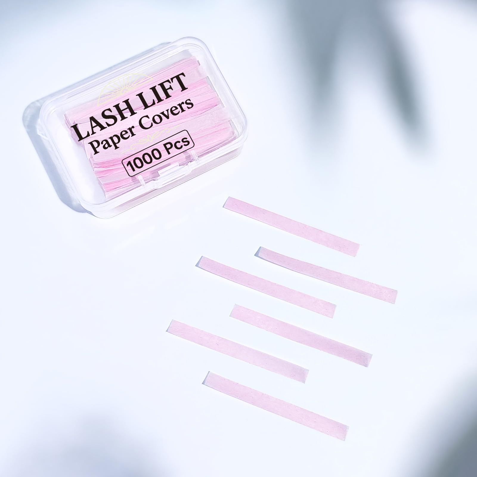 Libeauty Nastro per Sollevamento Ciglia, 1000PCS Lash Lift Paper, Nastro per Laminazione Ciglia, Lash Lift Tool con Accessori Bellezza per Curvare e Mantenere le Ciglia