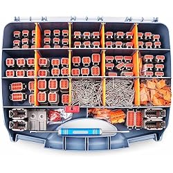 JRready ST6332-01 Deutsch DTM Connector Kit, 2 3 4 6 8 12 Pin Connector, Size 20 Solid Contact 20-22AWG, Seal Plugs, Removal Tool, Waterproof Automotive Electrical Connectors, 542PCS.