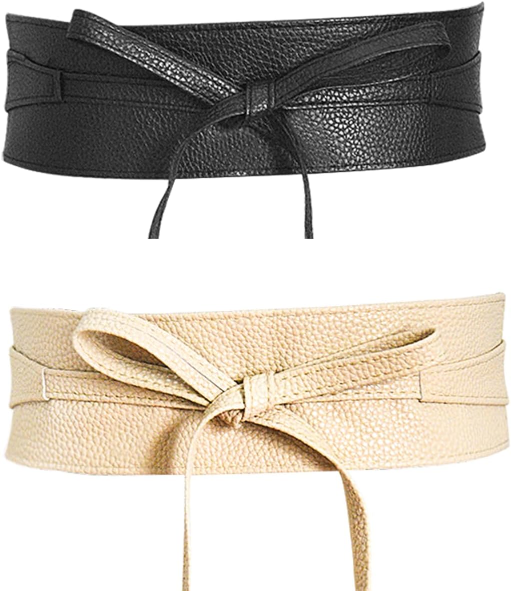 Simple Round Buckle Non-hole Women Belt Retro Fashion PU Leather Thin Waist Belt Casual Female Pants Waistband I314329333 - Foto 2