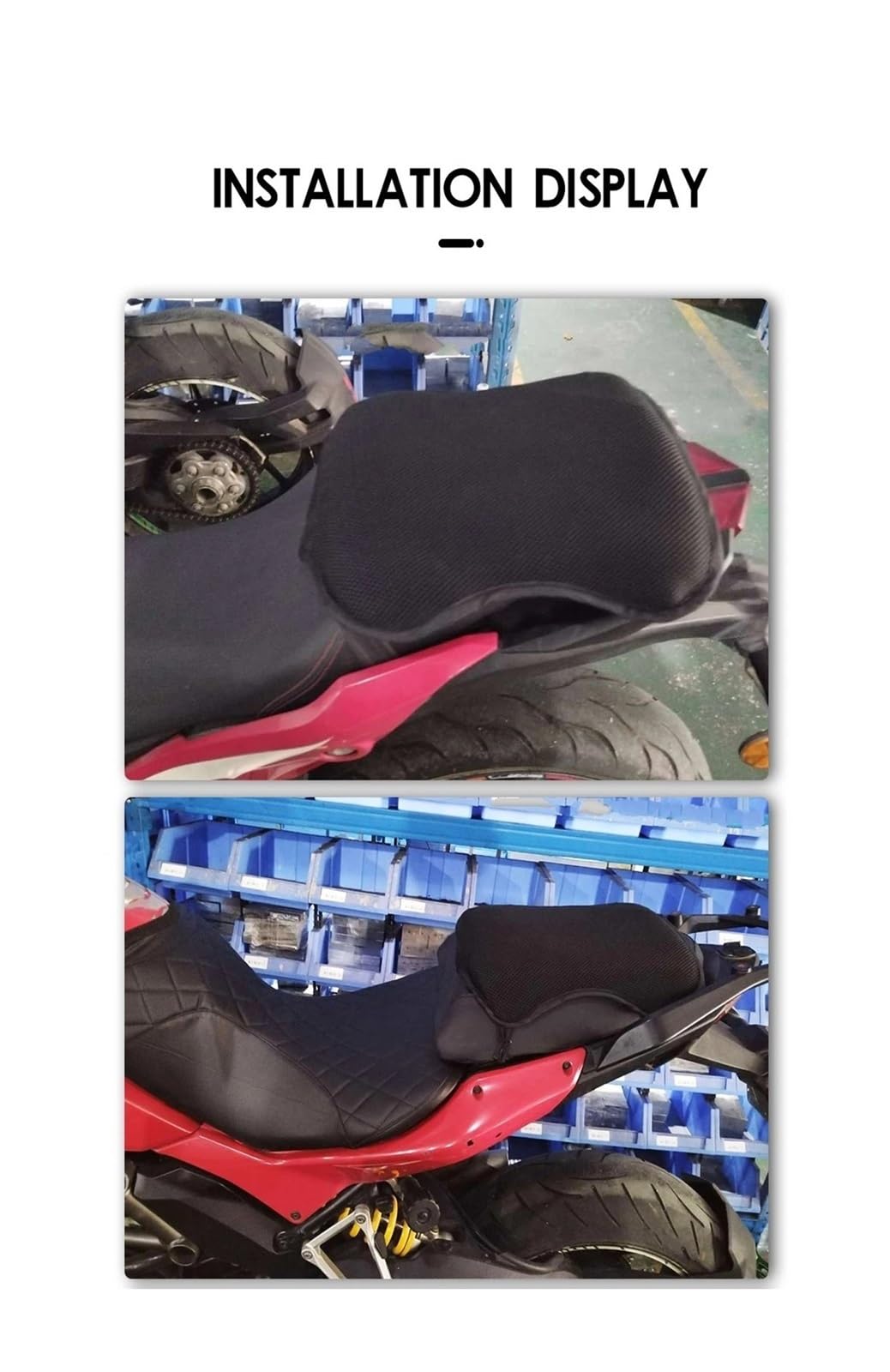 Moto Copri Sedili Per VOGE DS900X DS 900X 900 Per DSX 900DSX 2024 Moto Gel Cuscino del Sedile Traspirante Air Pad Copertura Pressione