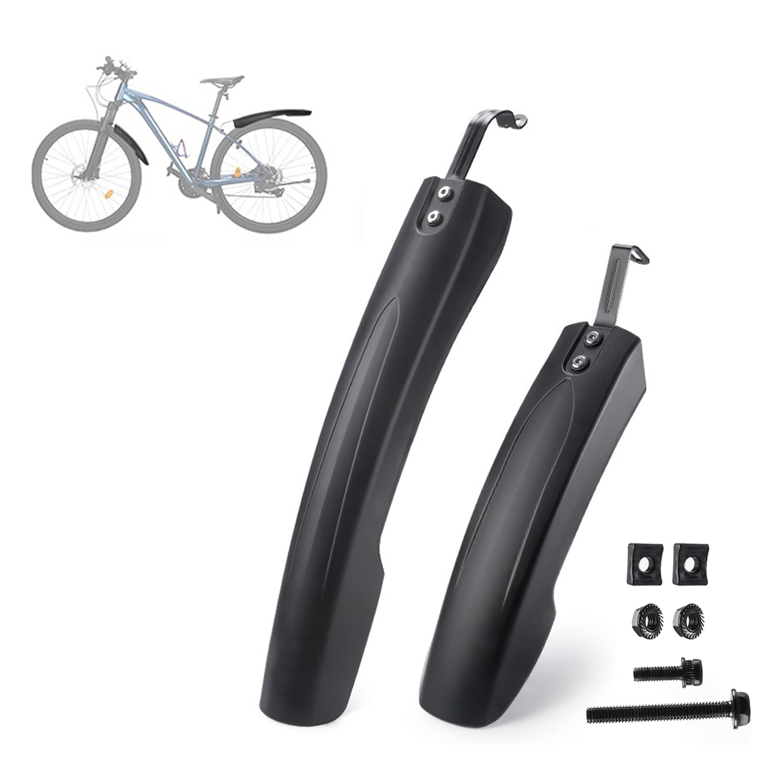 GLSDC Fahrrad Schutzblech Set für Haibike XDURO NDURO 2017