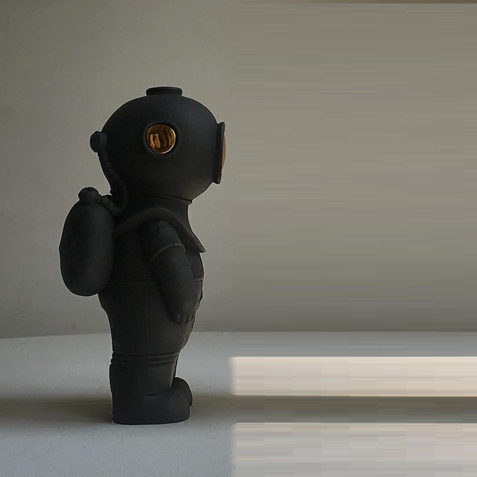 Figuritas Escultura De Estatuilla De Astronauta De Resina Decoración De Figura De Astronauta