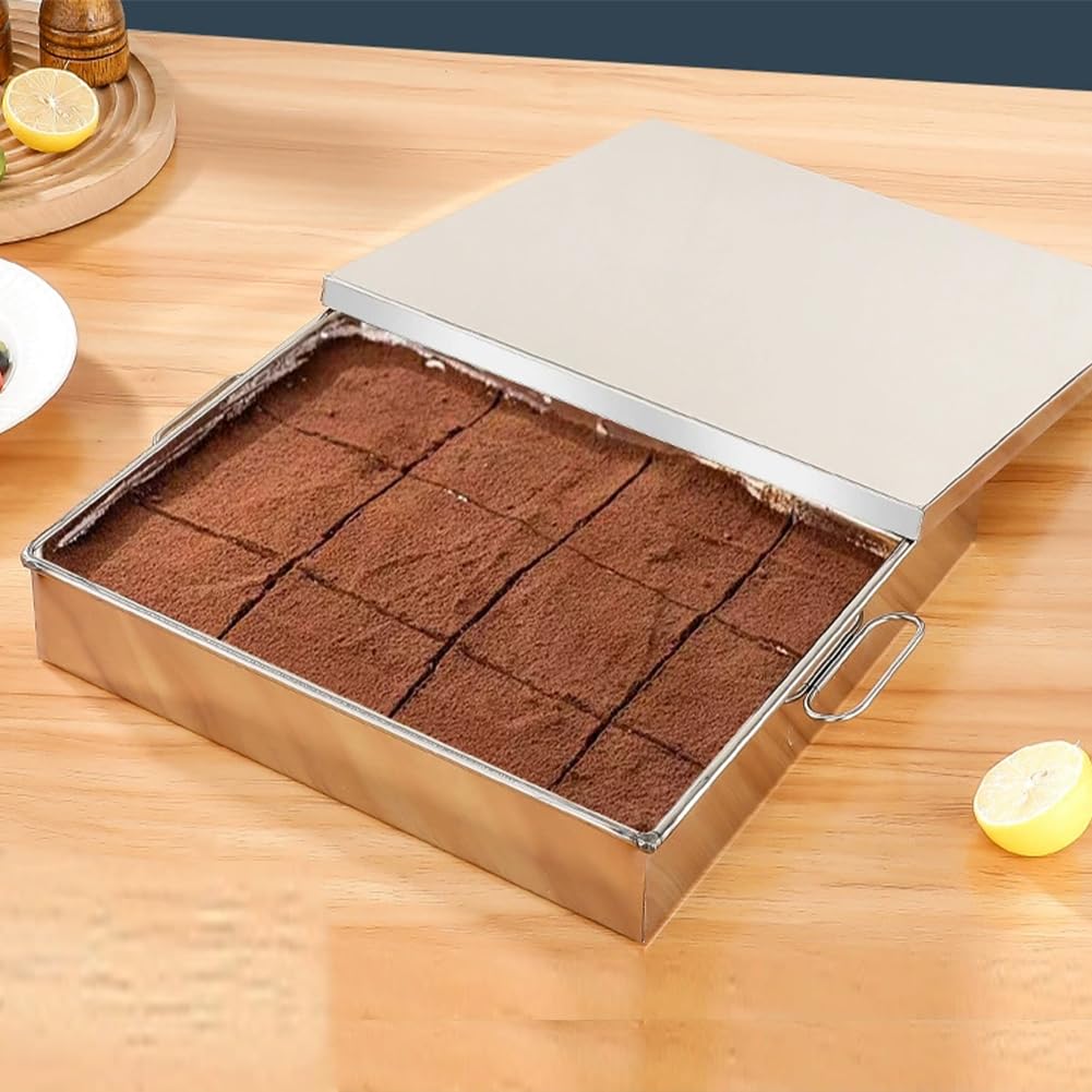 Vassoio per Pizza E Insalata, Porta Condimenti in Acciaio Inox, Contenitore per Condimenti per Pizza Rimovibile, Contenitore per Condimenti per Frutta E Verdura,6 Grid