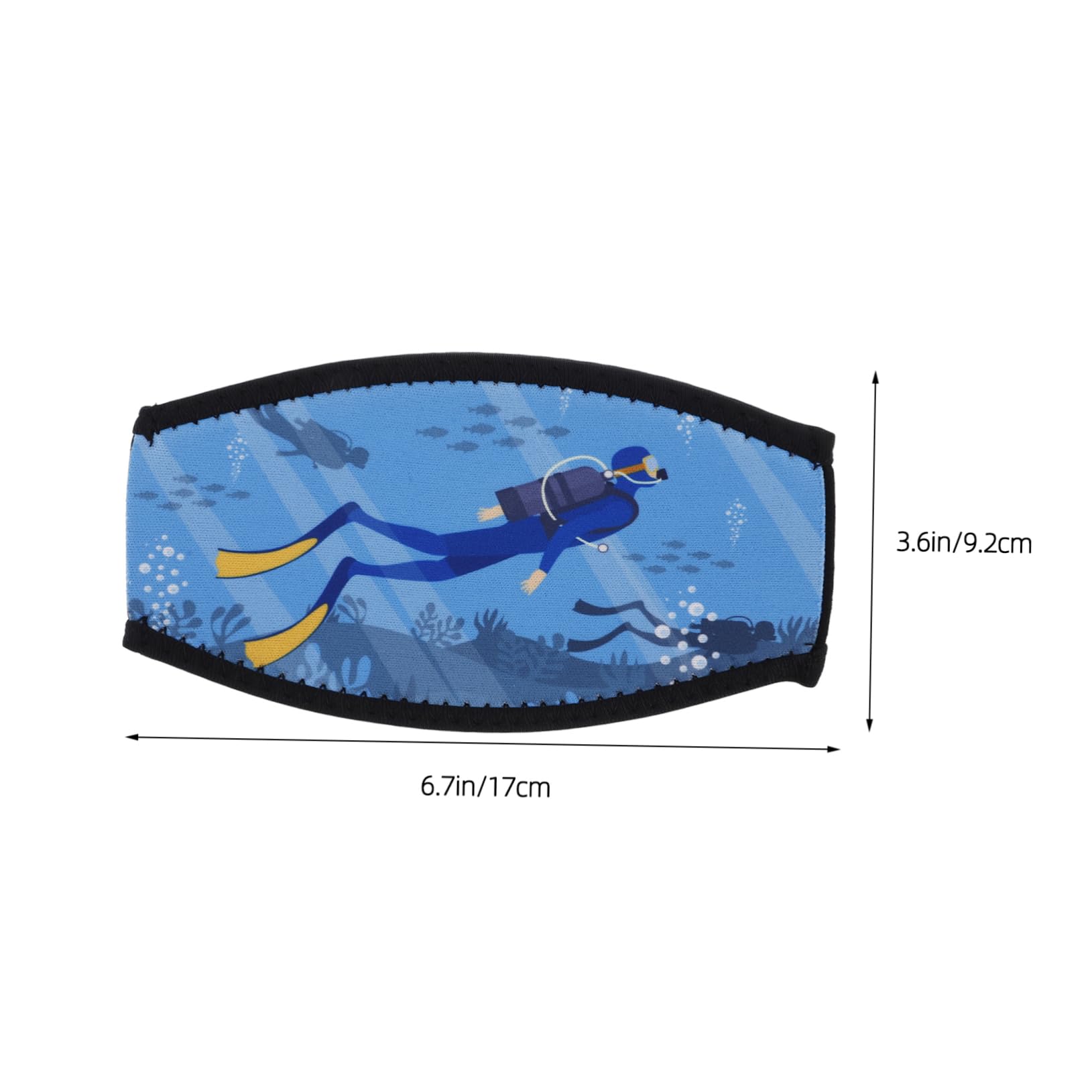 Gogogmee Djustable Dive Mask Strap Diving Mask Strap Cover Neoprene for Swimming Snorkeling and Scuba Diving