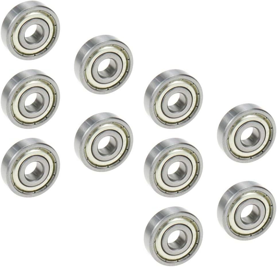 6200Z Ball Bearings Deep Groove Double Shieled Bearings 30mm x 10mm x 9mm - 10pcs