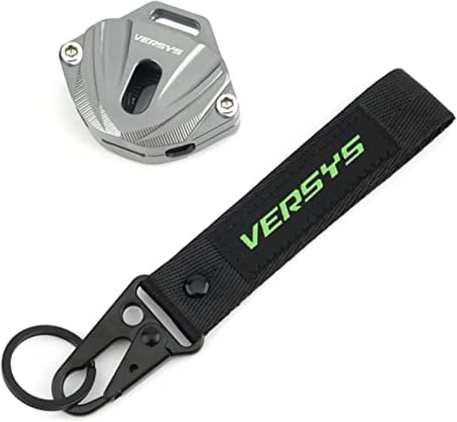 Motorcycle Key Case Cover Shell Cap,For Kawasaki Versys 650 1000 VERSYS650 VERSYS1000 2012-2021 2022 2023 Accessories Motorcycle Key Shell Cover Case & Badge Keyring