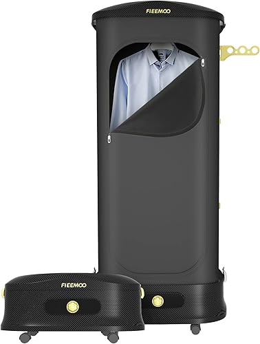 Miniatura 1 de Secador portátil eléctrico plegable  3 modos de secado, temporizador inteligente, vaporizador de ropa de 110 V 1350 W con función de aroma  Rápido,