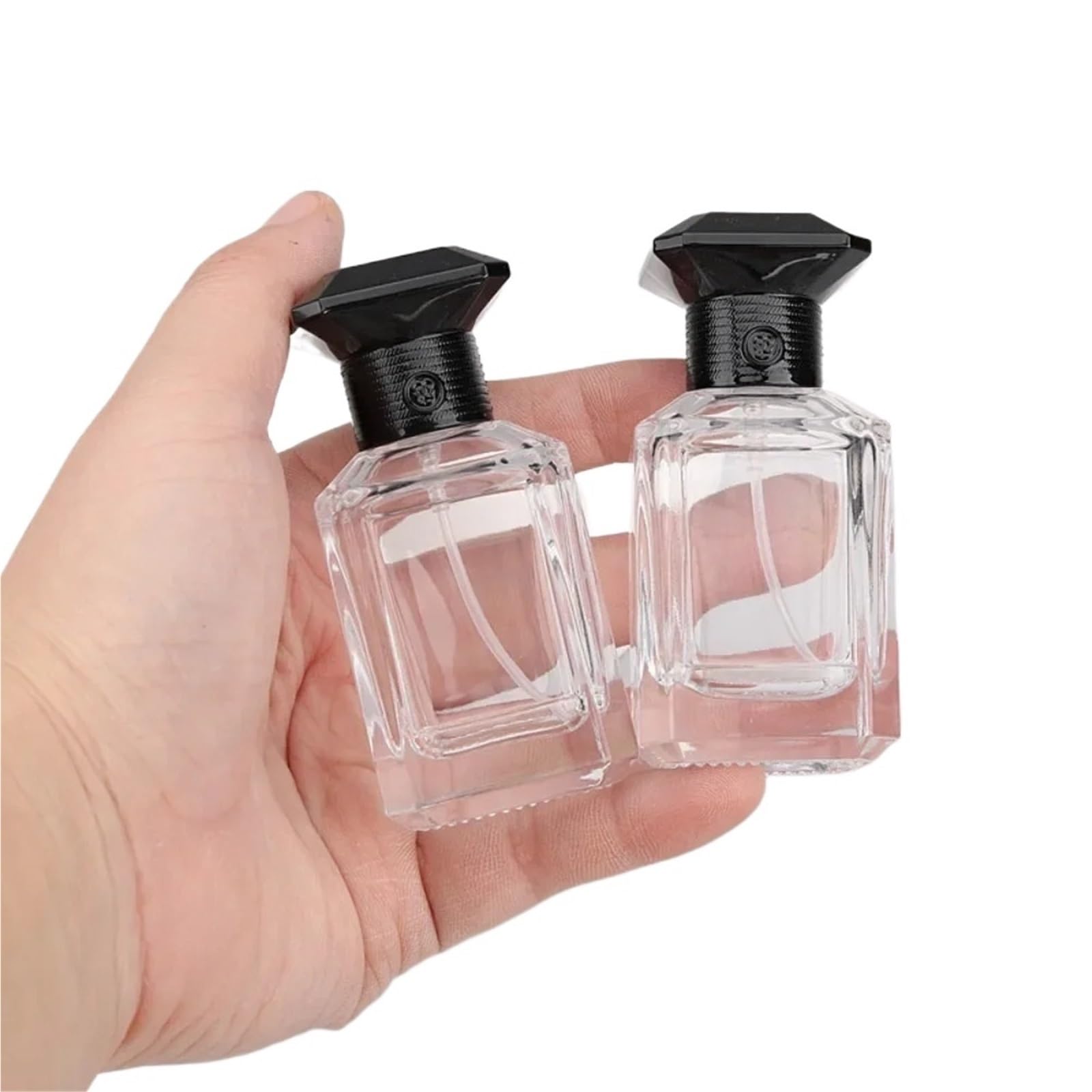 5 STÜCKE 30 ml Leere Parfümflaschen Nachfüllbare Sprühflasche Aus Glas for Flüssigkosmetik Ätherisches Öl Probenparfümbehälter