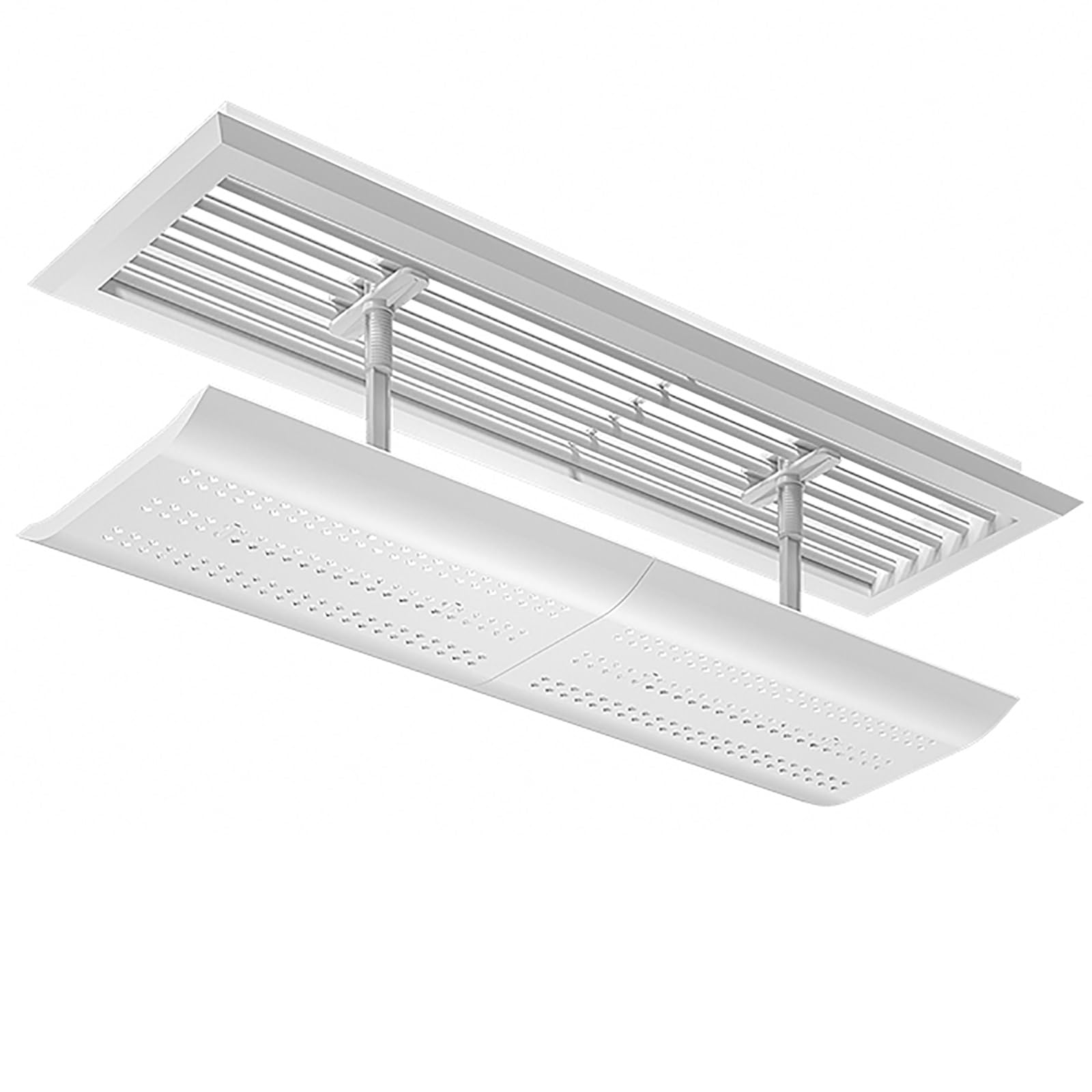 Déflecteur de climatiseur central en acrylique premium pour un confort thermique absolu