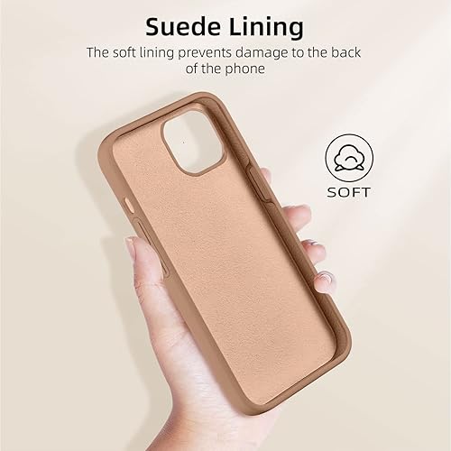 Miniatura 4 de Ownest Funda compatible con iPhone 13 y iPhone 14 de 6.1 pulgadas con silicona delgada a prueba de golpes, funda protectora para iPhone 13iPhone 14