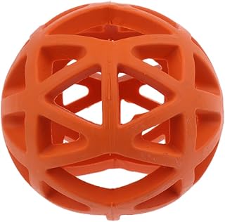 LOVIVER Pet Puppy Ball Spielzeug Behandelt Und Zähne Training Spielzeug, Orange - M product image