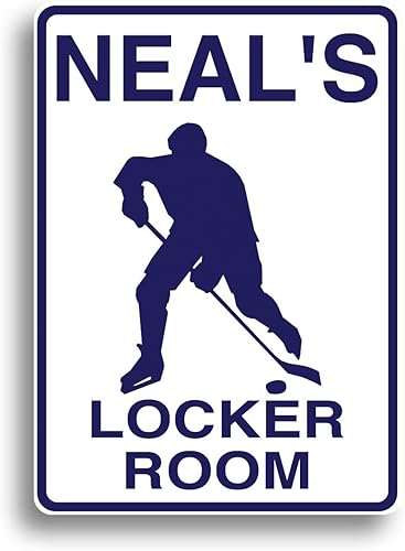 Miniatura 5 de Letrero de hockey - Personalizado con tu nombre