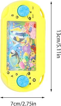 Handheld Water Game Machine, Handheld Water Game, Water Hoop Game, Portable Water Game, Ring Water Game, Transparent Water Game, Stimulate Imagination and Creativity, Help Develop Hand Eye Coordination