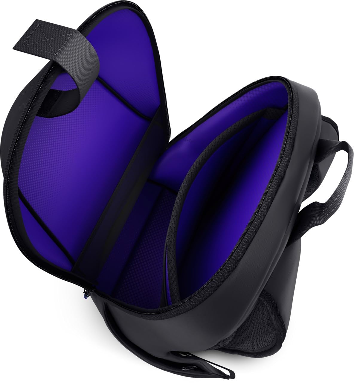 Alienware 18" Zaino gaming per laptop AW7825P, 28L, Resistente agli urti | Rete traspirante, Organizer magnetici, Logo riflettente iridescente, Nero, Pronto a tornei