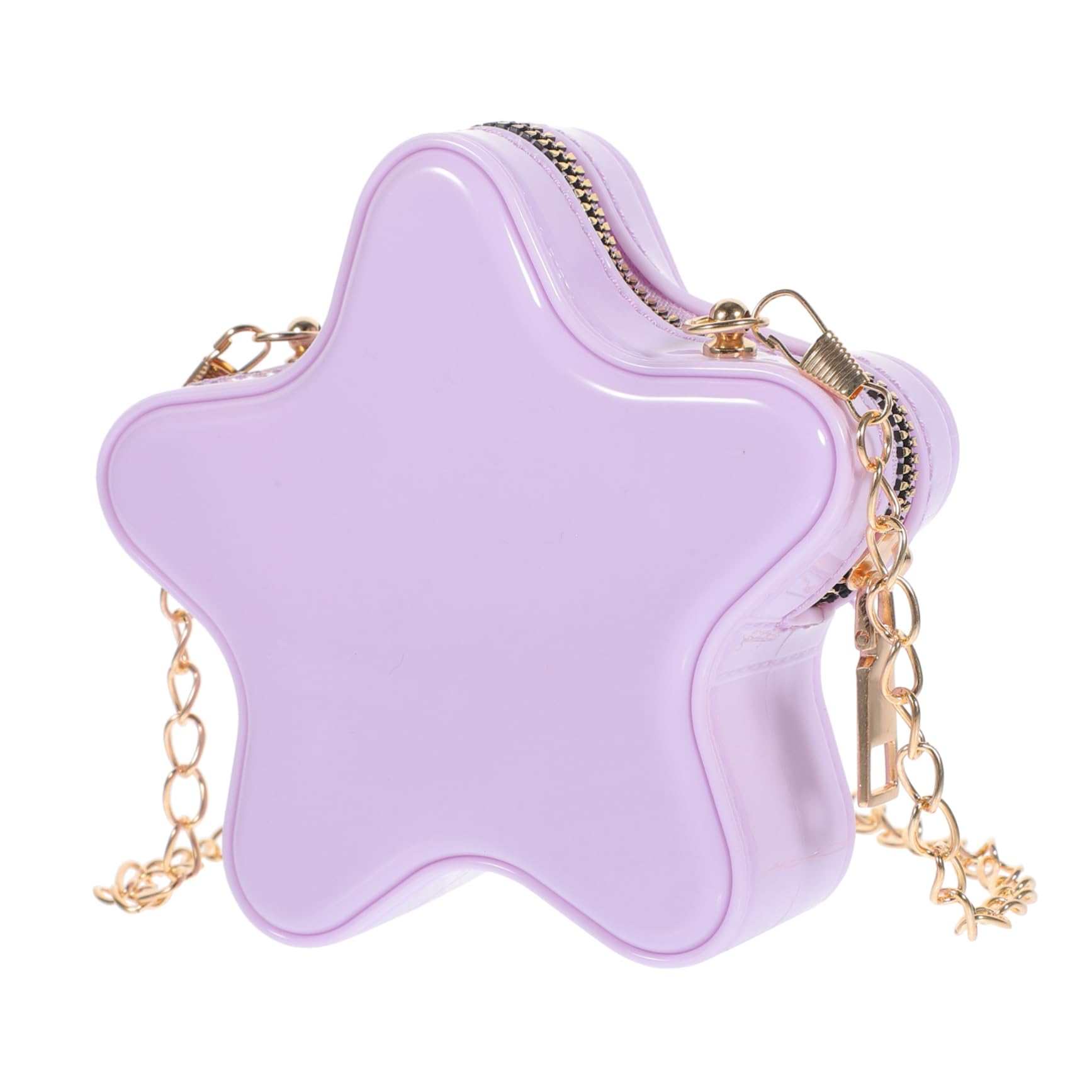 GALPADA 4 Piezas bolsa dibujos animados neceser makeup bag bandolera bolsos cruzados verano para mujer forma estrella bolsa mensajero Bolsas hombro Bolsa cadena chica pvc