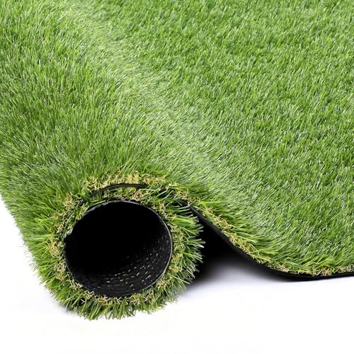 Artificial Grass Golf Mat 5 x 10FT Premium Turf for Indoor Golf Simulator Realistic Synthetic Grass Rug with Enhanced Safety for Golf Practice Durable Fake Grass for Golf Driving Range Backyard