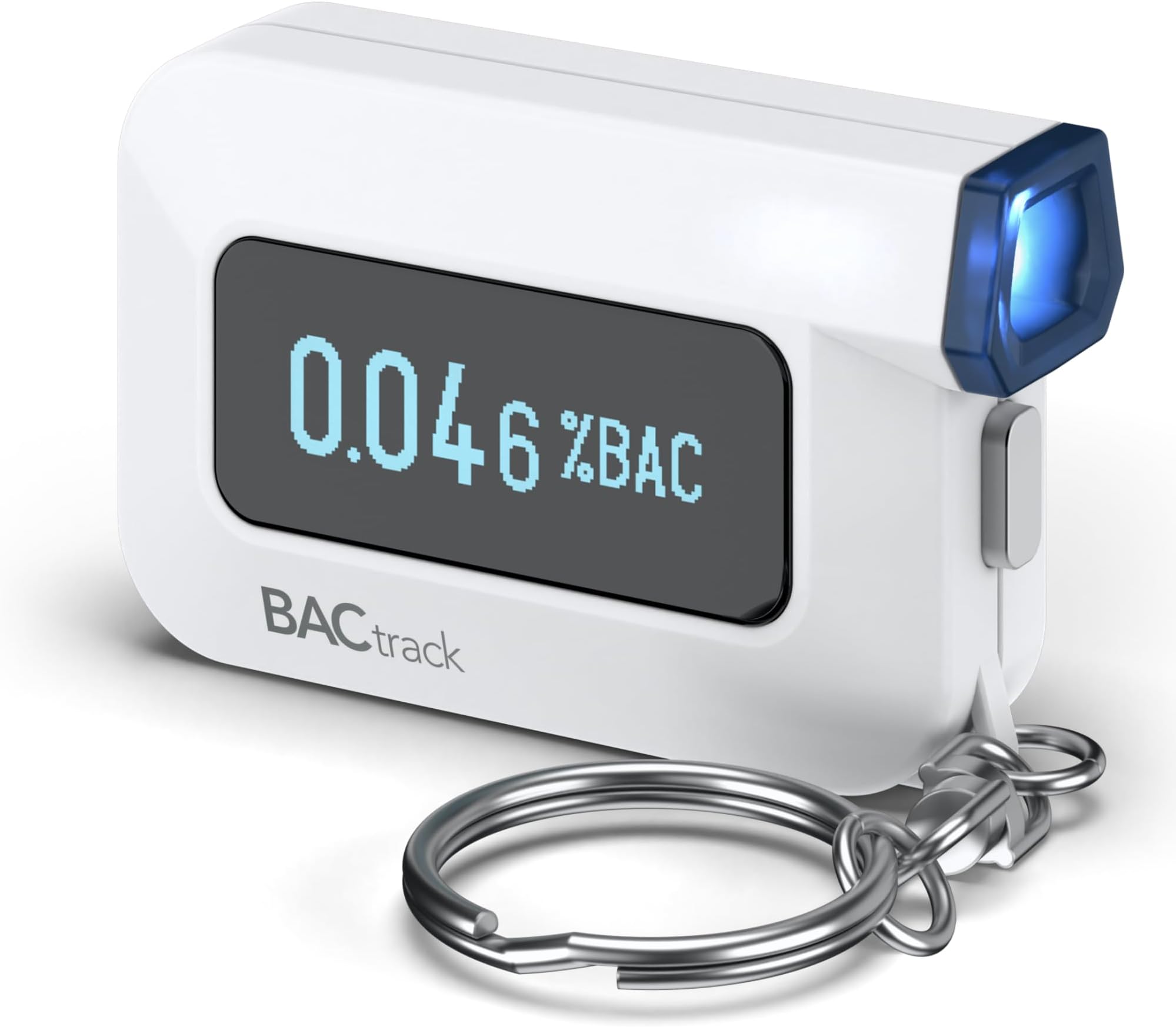 BACtrack C6 Keychain Breathalyzer | Professional-Grade Accuracy | Optional Smartphone Bluetooth Connectivity to iPhone & Android Devices