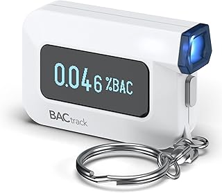 BACtrack C6 Keychain Breathalyzer | Professional-Grade Accuracy | Optional Wireless Smartphone Connectivity | Compatible w/ Apple iPhone, Google & Samsung Android Devices | Apple HealthKit Integration