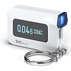 BACtrack C6 Keychain Breathalyzer | Professional-Grade Accuracy | Optional Wireless Smartphone Connectivity | Compatible w/ Apple iPhone, Google & Samsung Android Devices | Apple HealthKit Integration