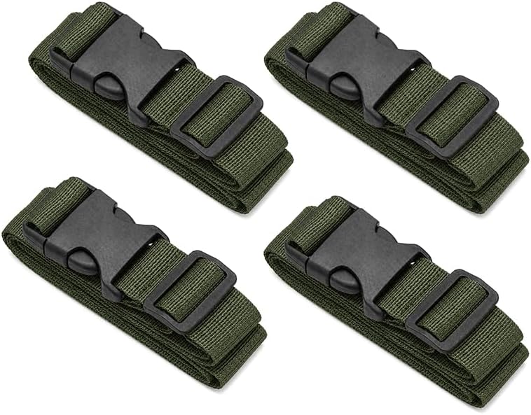 Luggage Straps Connecting Strap Travel Bag Link Accessory (White)