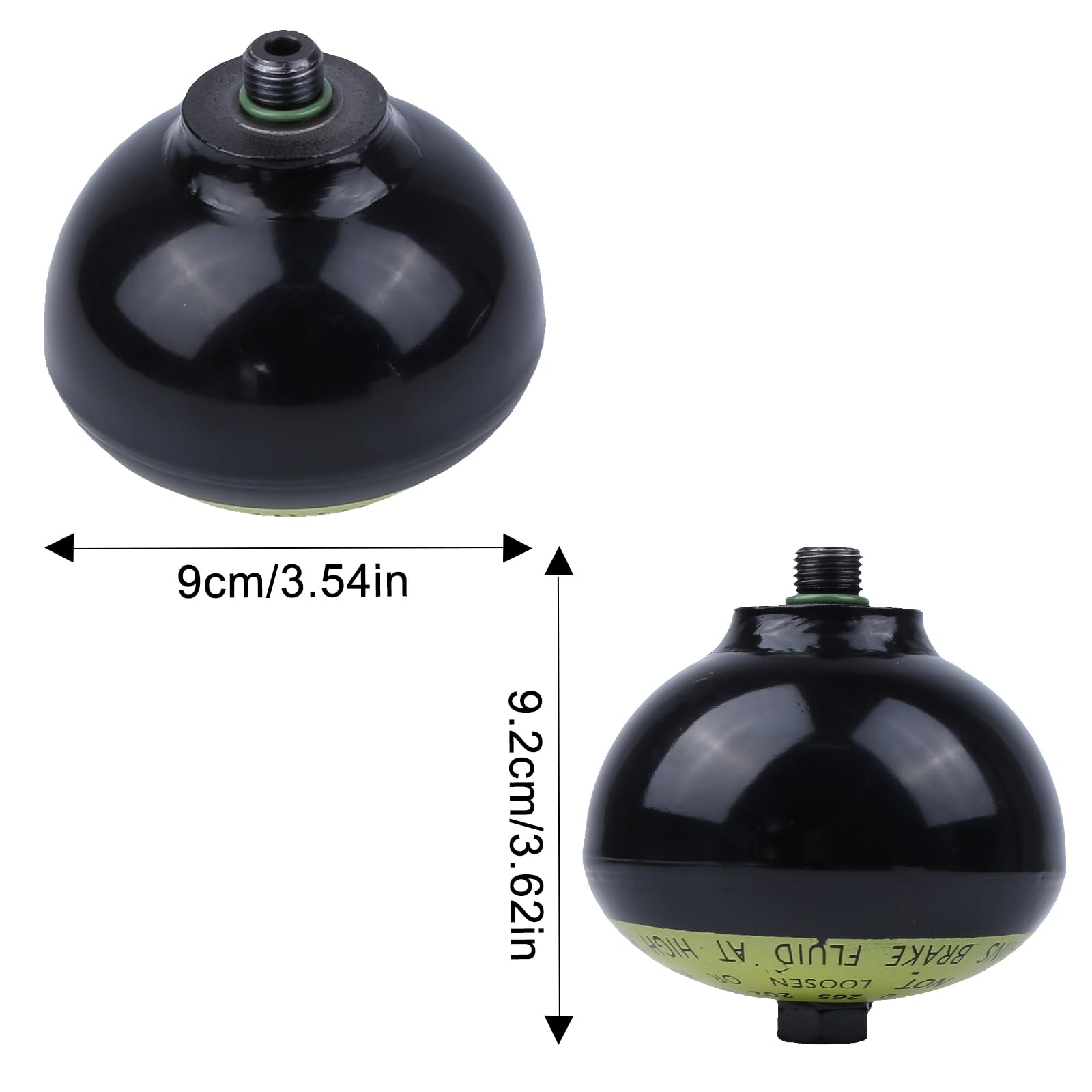 Réservoir de pression - Système de freinage - Compatible avec Mercedes-Benz Classe E W211 CLS C219 SL R230 - Réservoir de pression de frein - 0265202070 - Accumulateur de pompe de frein