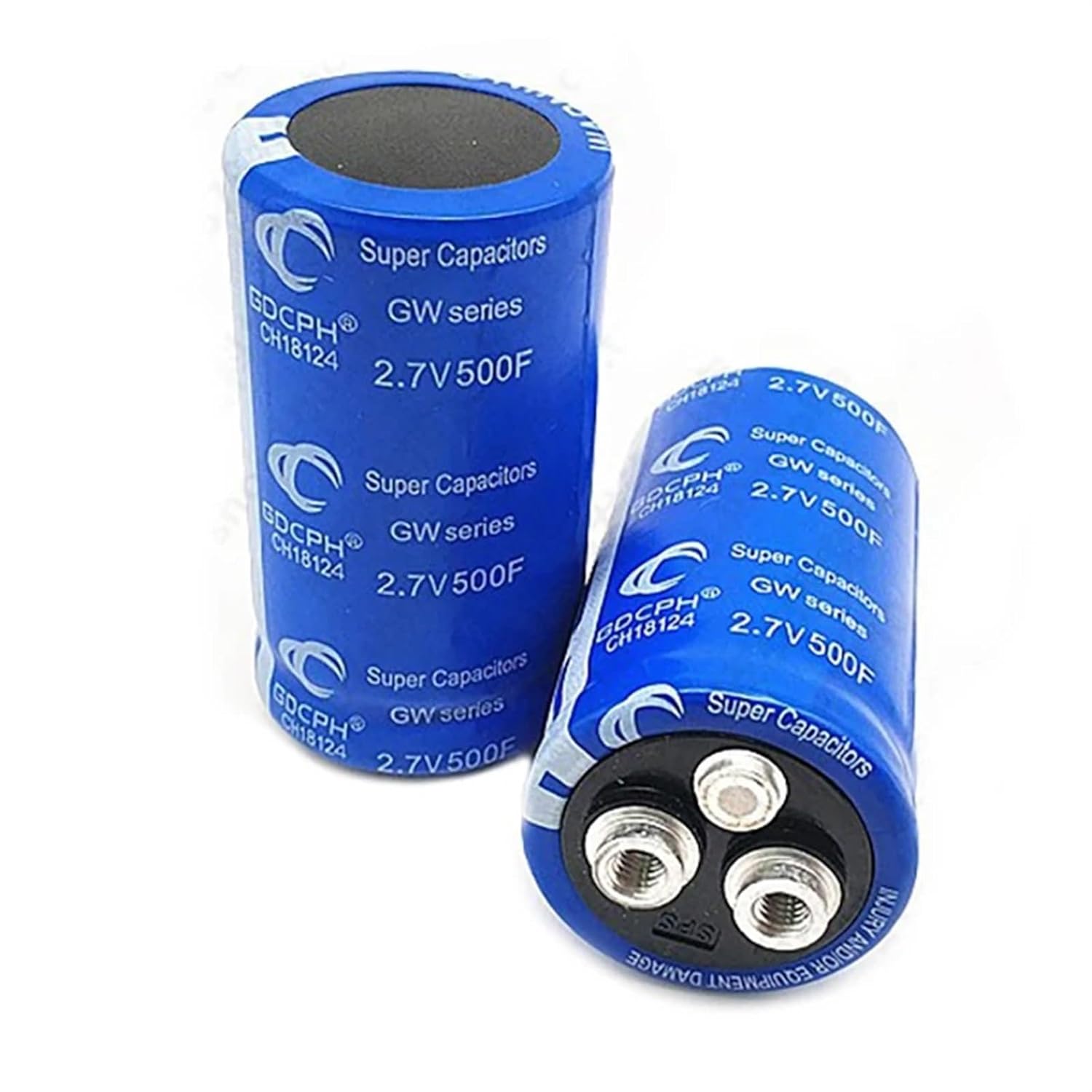 2.7V500F Screw Hole Super Capacitor Can Be Fit for Car Rectifier 16V83F