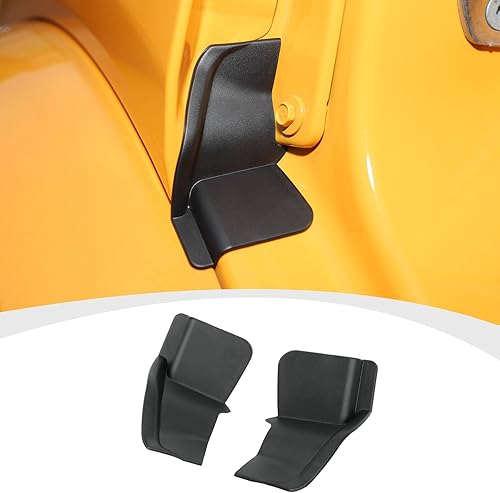 RAZPOY Guardabarros de rueda trasera compatibles con accesorios Ford Bronco 2021-2023, color negro