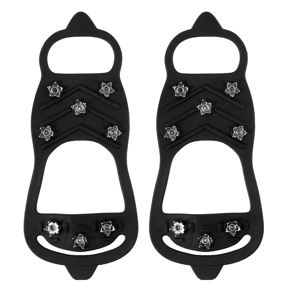 Crampons Antidérapants Hiver VYIBPDY - Grilles Neige Pour Randonnée, Pêche | Acier Inoxydable