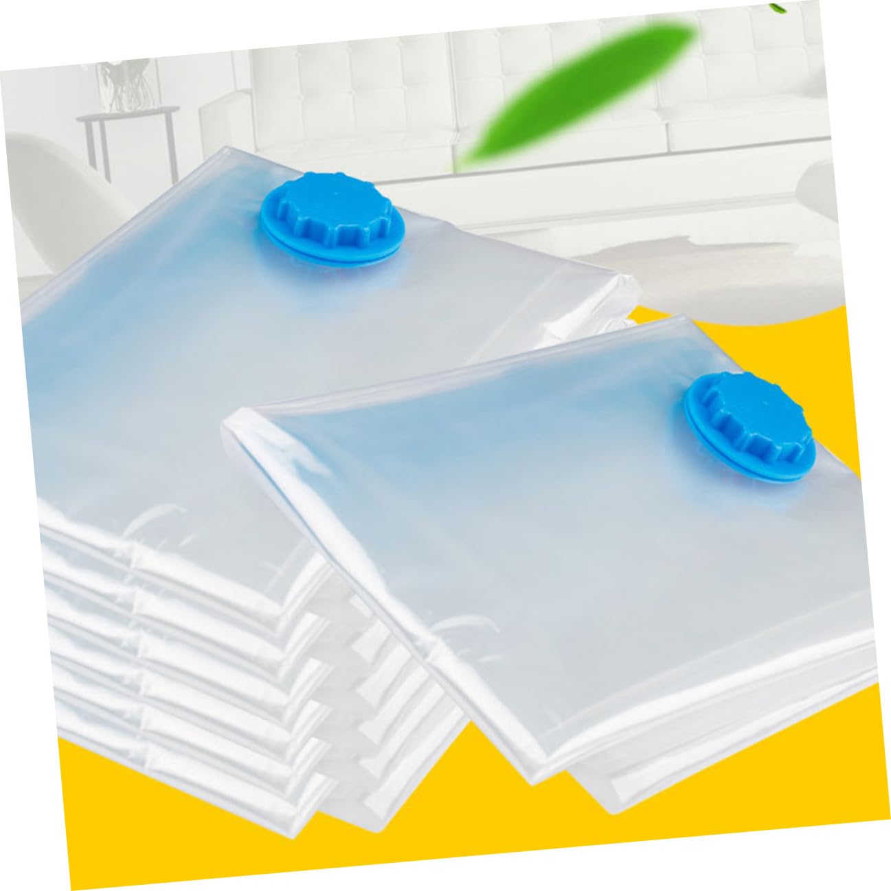 10 piezas Bolsas de Vacío para Ropa Impermeables Compresoras Organizadoras Plegables para Ahorro de Espacio